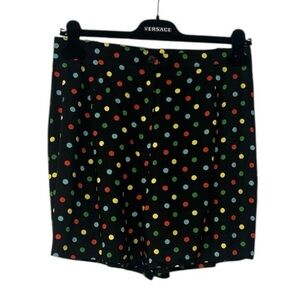 Polka Dot Viscose Shorts